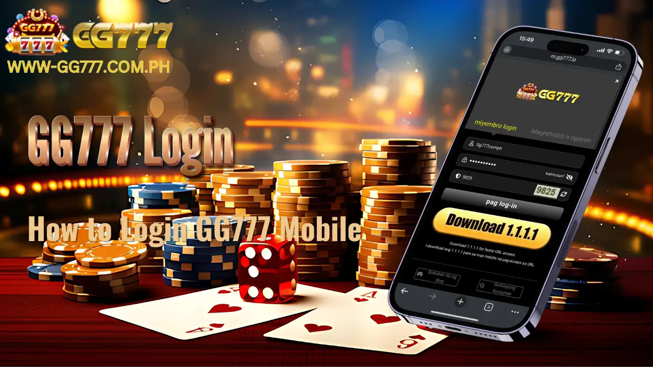 GG777 Casino Login Register Philippines