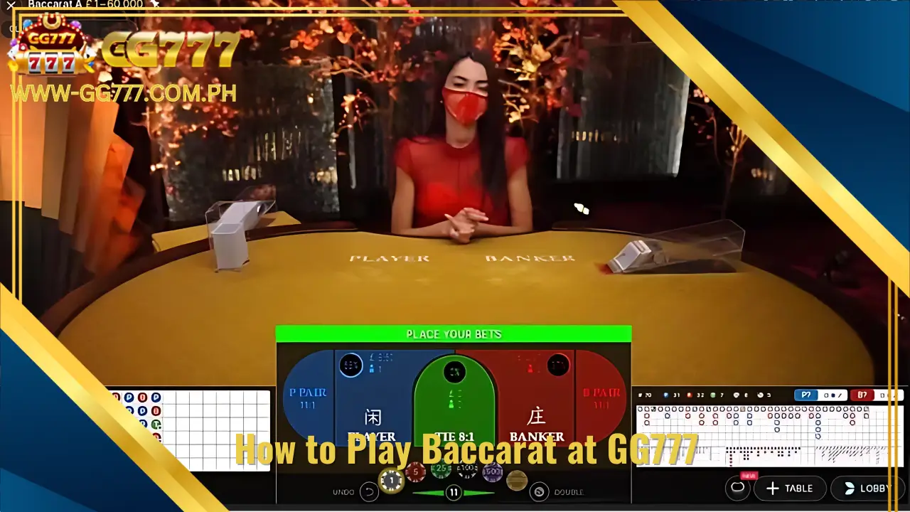 How to Play Baccarat at GG777 Casino?