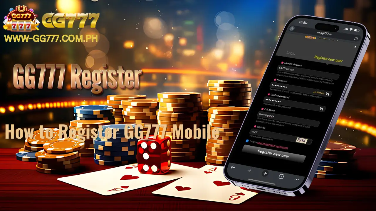 How to Register GG777 Mobile
